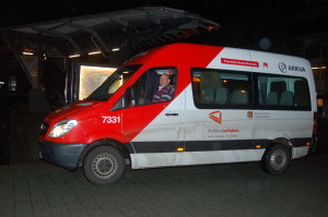 Buurtbuslijn 201 reed vrijdag 4 januari voor het laatst van Rosmalen naar Veghel. Foto: Jo van de Berg